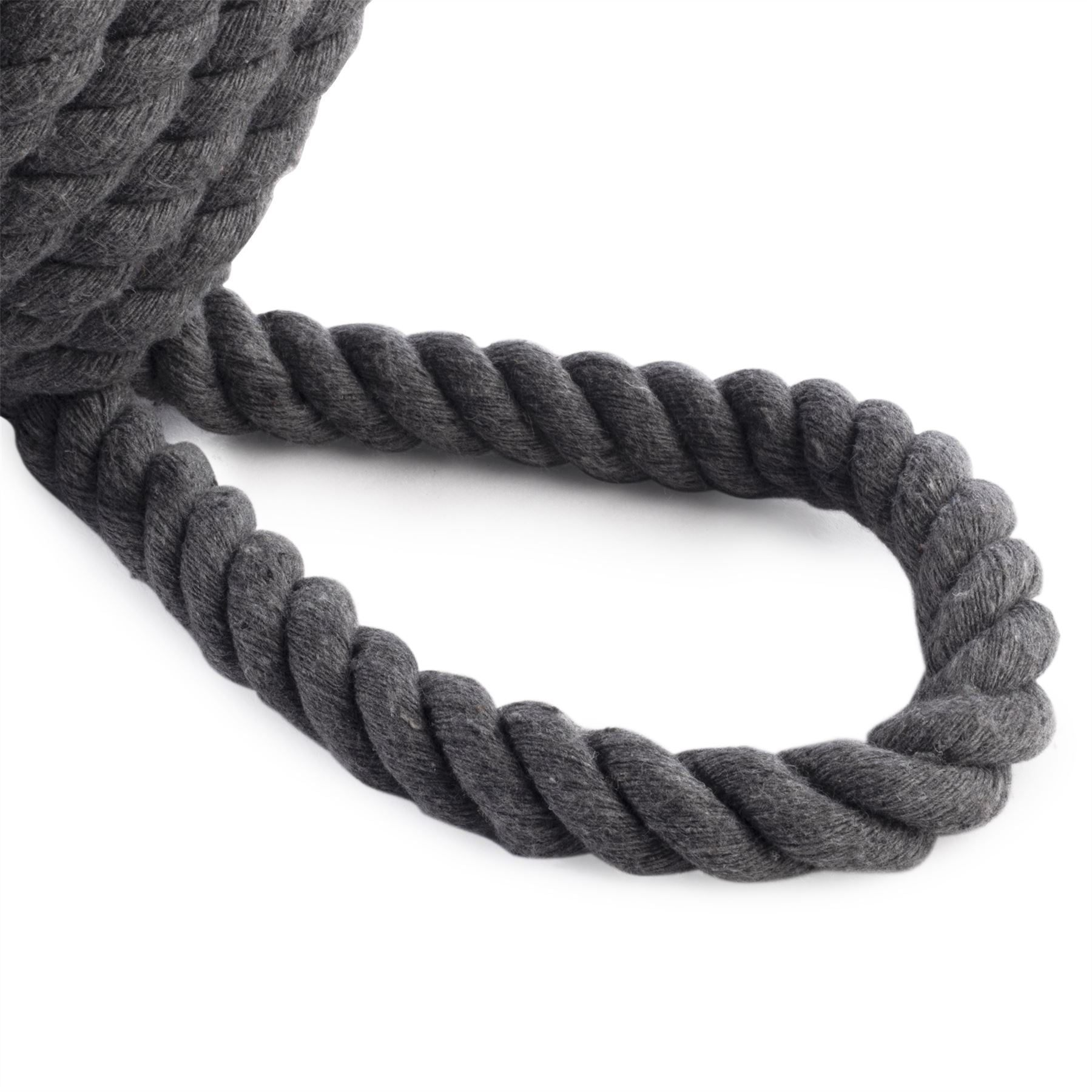 Rope Knot Door Stop Grey | M&W	