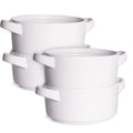 Soup Bowls with Handles - Set of 4 | M&W	