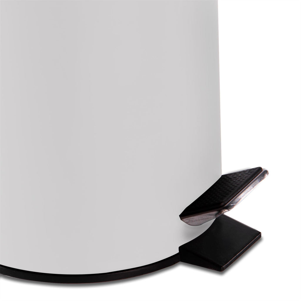 Bathroom Bin with Bamboo Lid 3L | M&W	