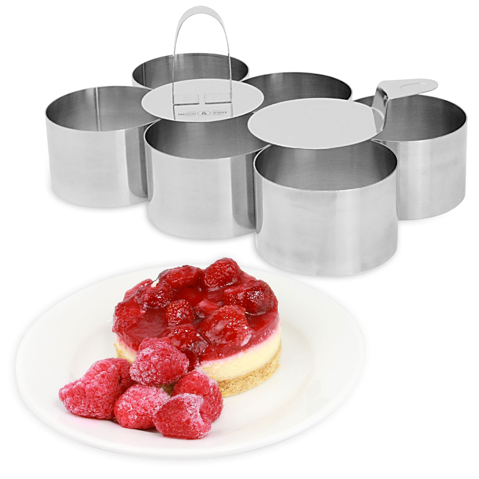 Cooking & Dessert Rings - 8 Piece | M&W	