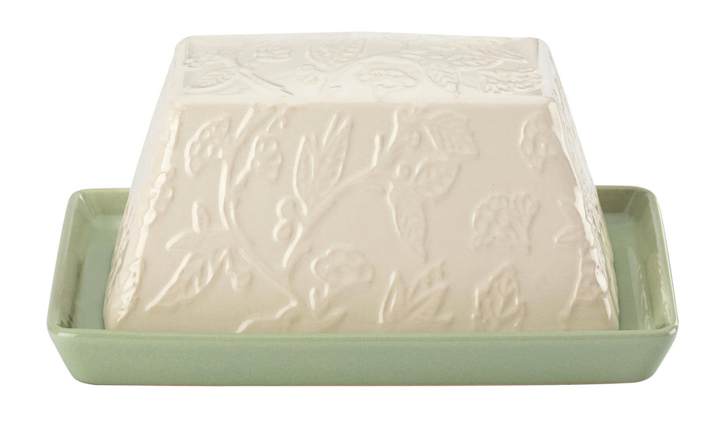 Fieldview Farm Embossed Butter Dish