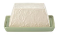 Fieldview Farm Embossed Butter Dish