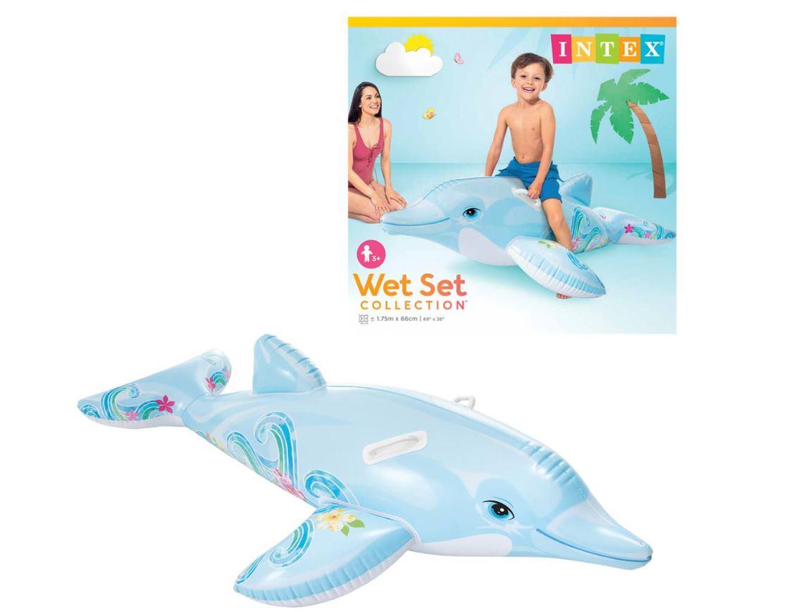 Dolphin Inflatable Ride On 175cm	