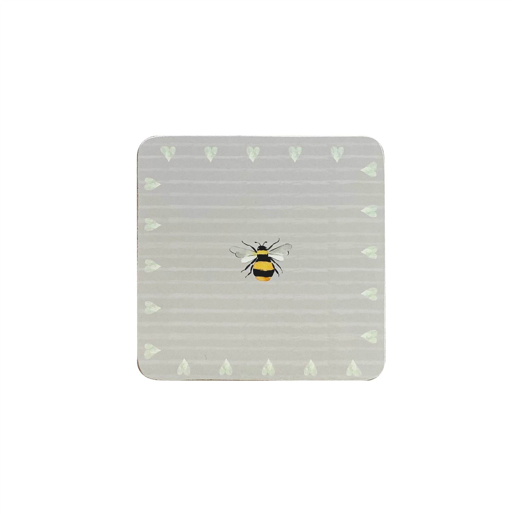 Foxwood Home Busy Bees Set of 4 Coasters