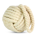 Rope Knot Door Stop Cream | M&W	
