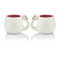 Swan Set of 2 Ceramic Swan Character Mugs