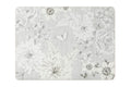 Classic Floral (Flower & Butterflies-Grey) Set Of 4 Placemats