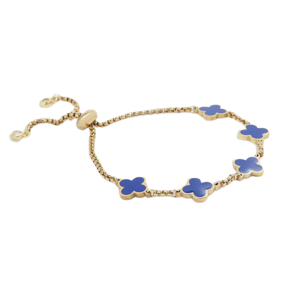 Clover Enamel Bracelet
