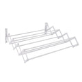 Wall Mounted Extendable Clothes Airer White | Pukkr	