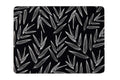 Black and White Leaf Set Of 4 Placemats