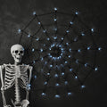 Light Up Spiderweb Decoration