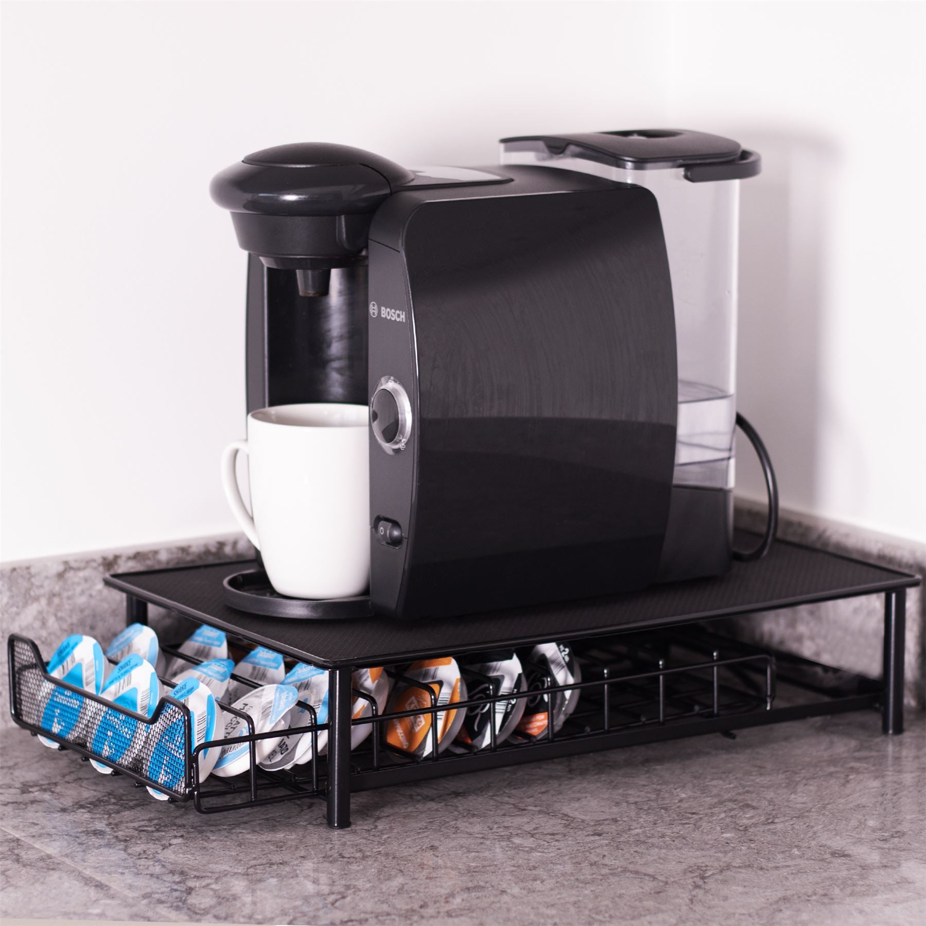 Tassimo 60 Pod Holder Drawer in Black | M&W	