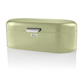 Swan Long Green Retro Bread Bin	