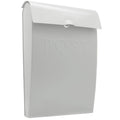 Wall Mounted Post Box in White | M&W	