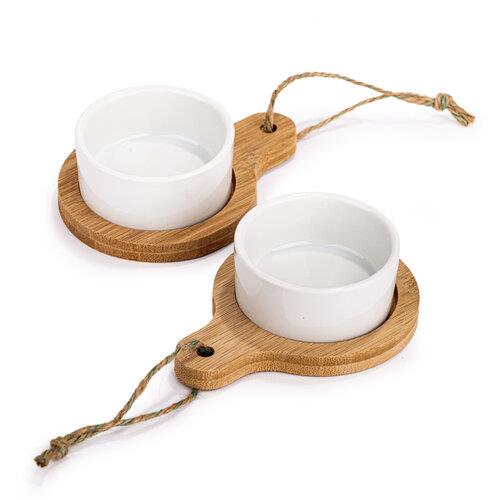 Mini Serving Bowl & Tray 2pcs Set	