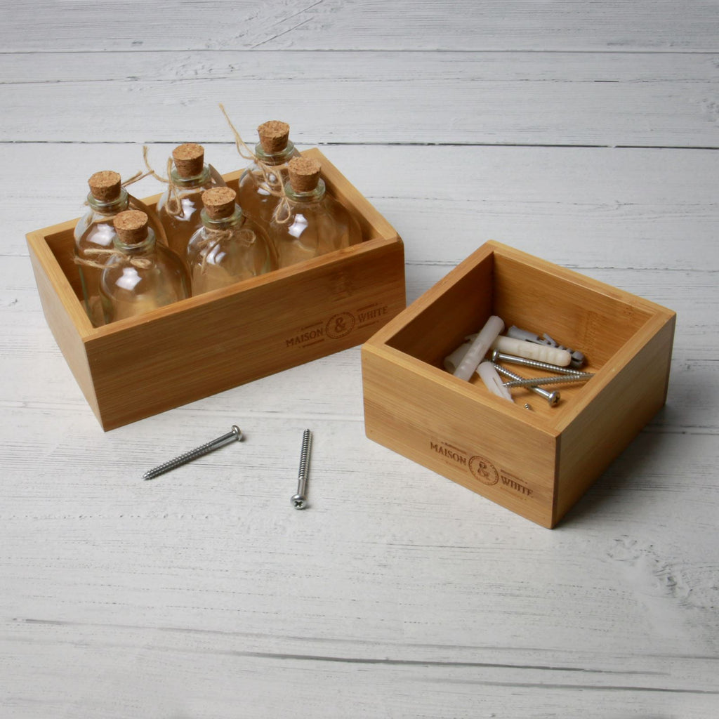 Bamboo Drawer Organiser - 5 Piece | M&W	