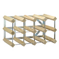 Wood & Metal Wine Rack | M&W	