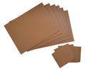 Faux Leather Placemats & Coaster Table Set Brown - 12 Piece | M&W
