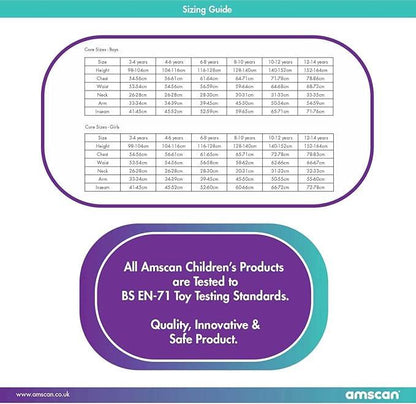 Harley Quinn Child Costume - Age 10-12 Years