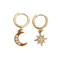 Celestial Hoop Earrings