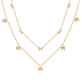 Celeste Bow Chain Necklace