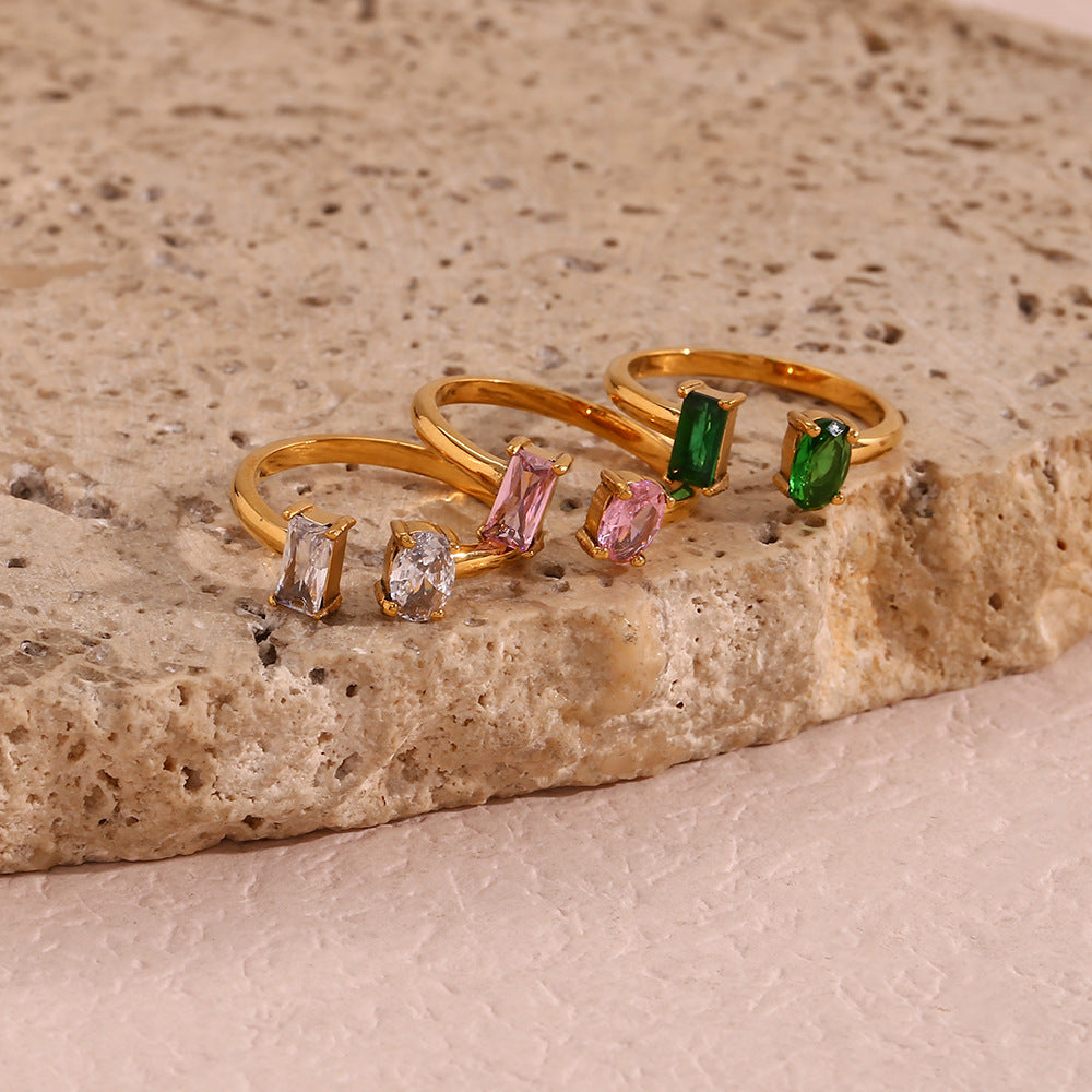 Aurora Diamond Statement Ring