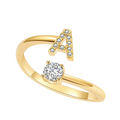 Initial Signet Ring