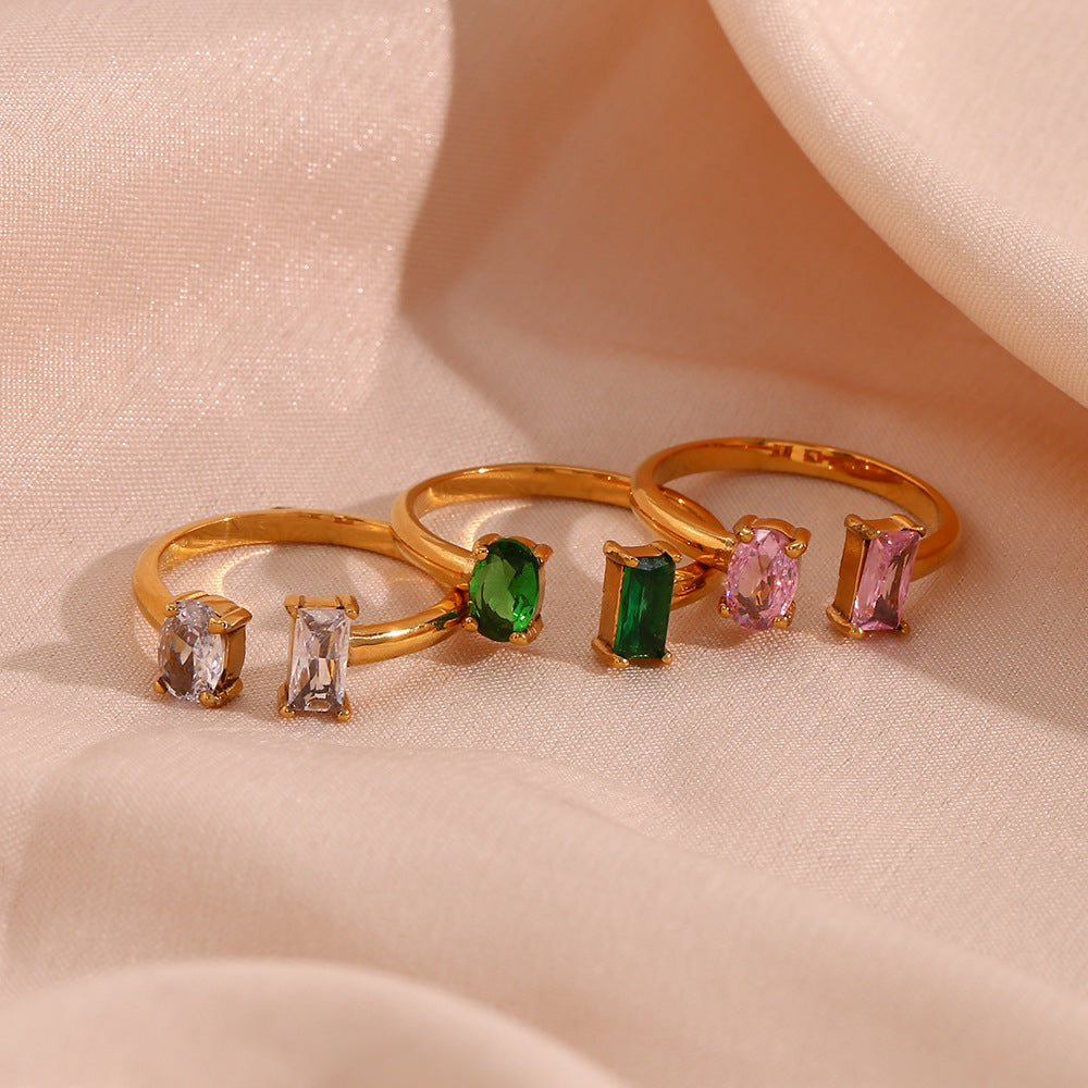 Aurora Diamond Statement Ring