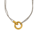 Circle Ring Choker Necklace