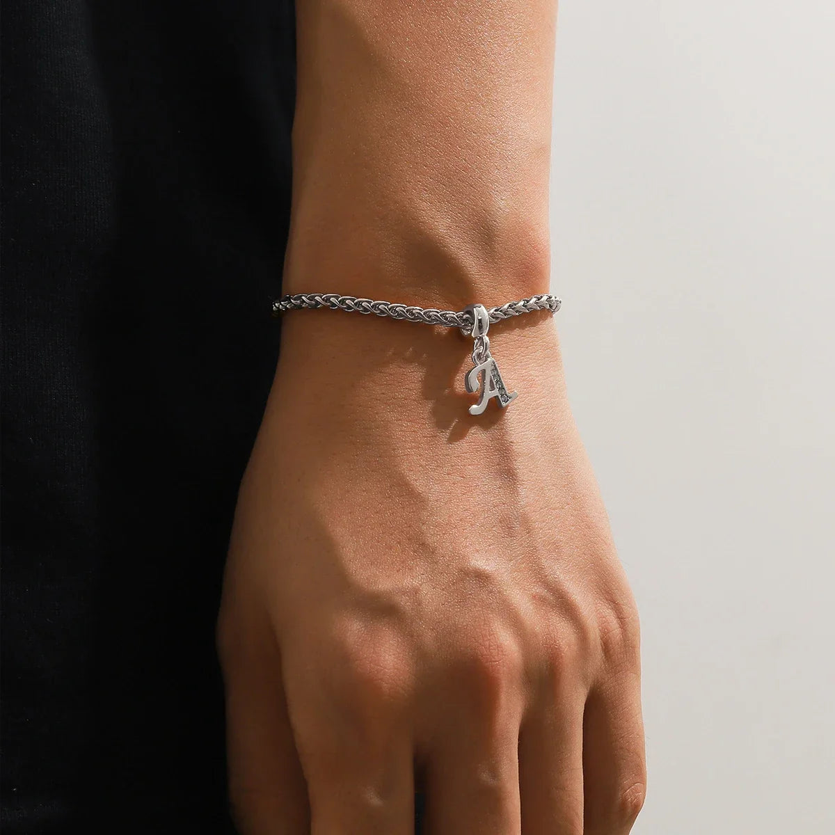 Initial Charm Bracelet – Gold & Silver