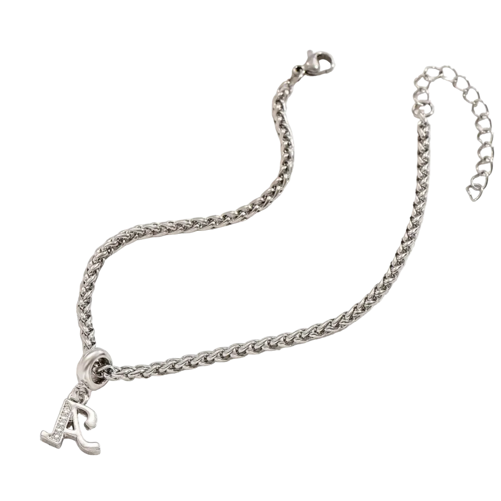 Initial Charm Bracelet – Gold & Silver