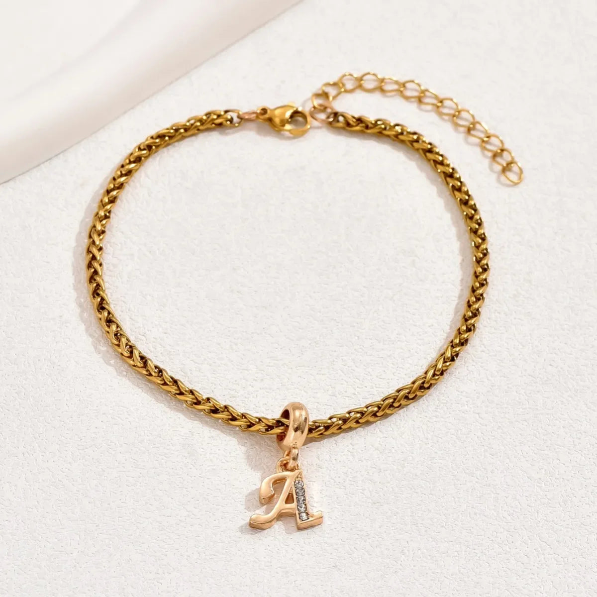 Initial Charm Bracelet – Gold & Silver