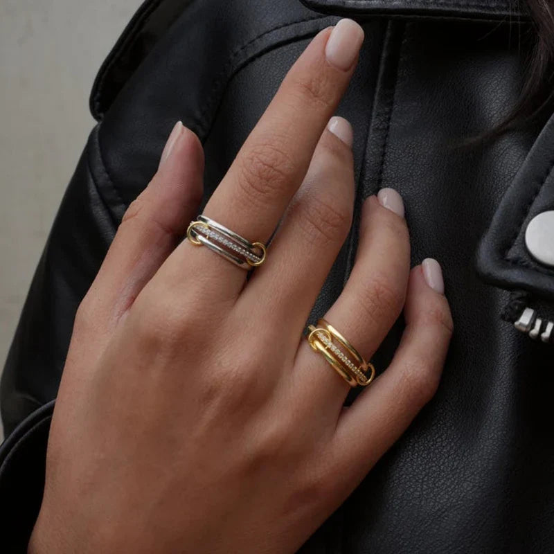 18K Gold Plated Stacking Ring