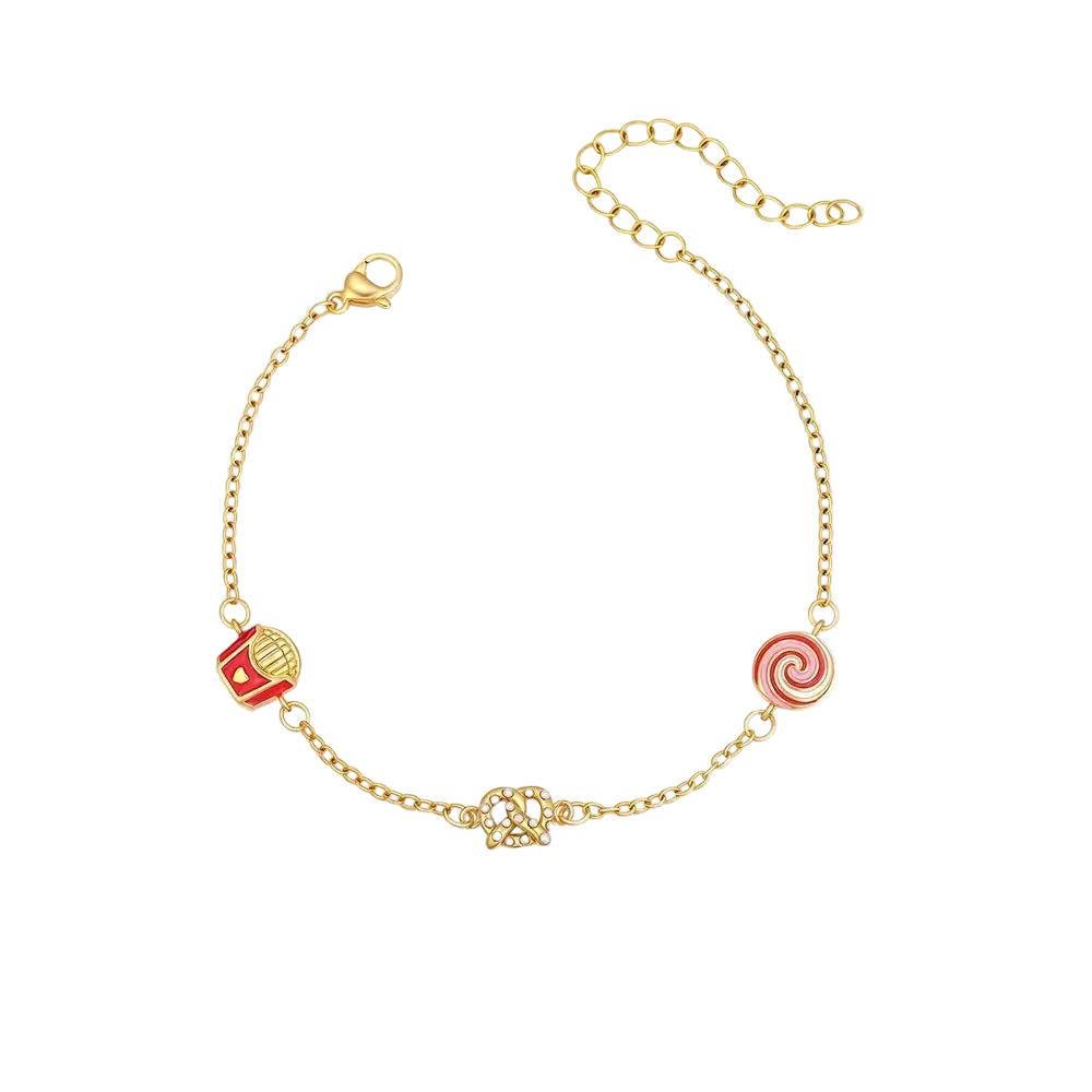 Cute Heart Charm Bracelet