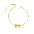 Bow Charm Bracelet