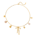 Charm Bow Necklace