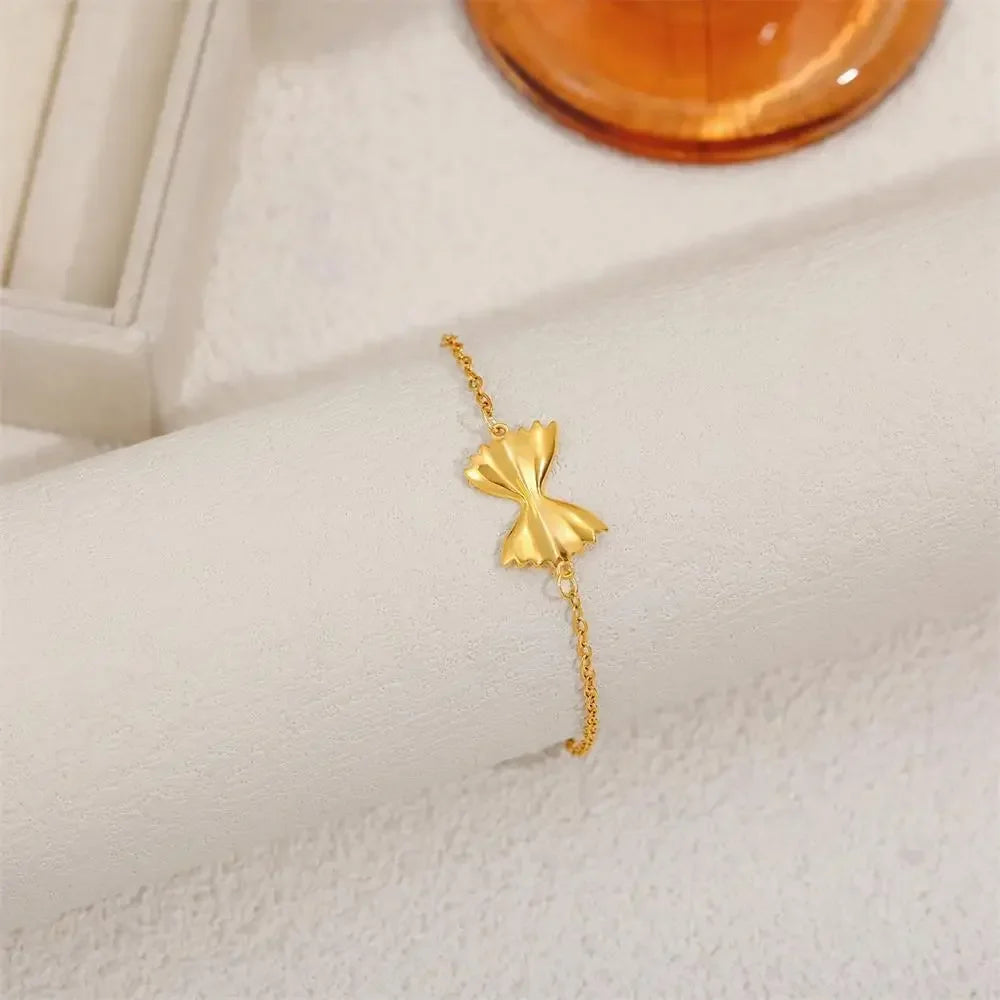 Bow Charm Bracelet