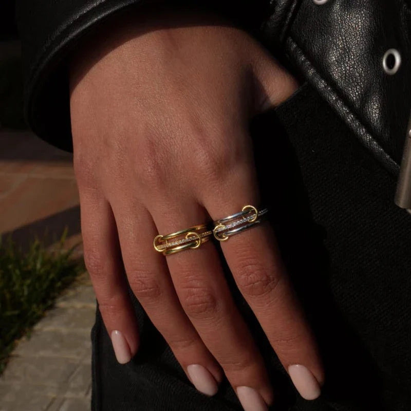 18K Gold Plated Stacking Ring