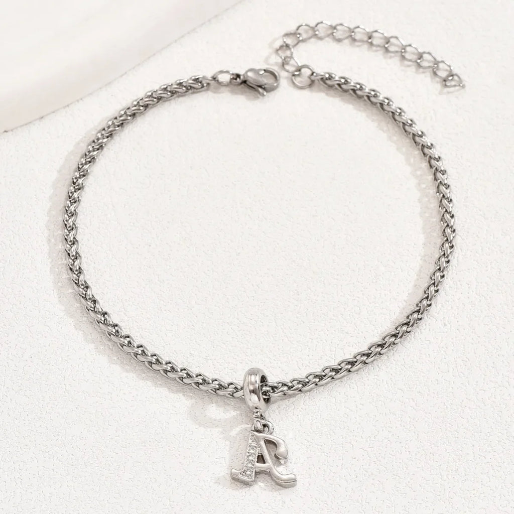 Initial Charm Bracelet – Gold & Silver