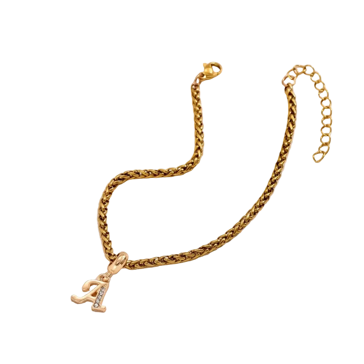Initial Charm Bracelet – Gold & Silver