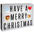 A4 Lightbox with 205 Letters & Emoji | Pukkr	