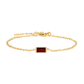 Square Birthstone Bracelet