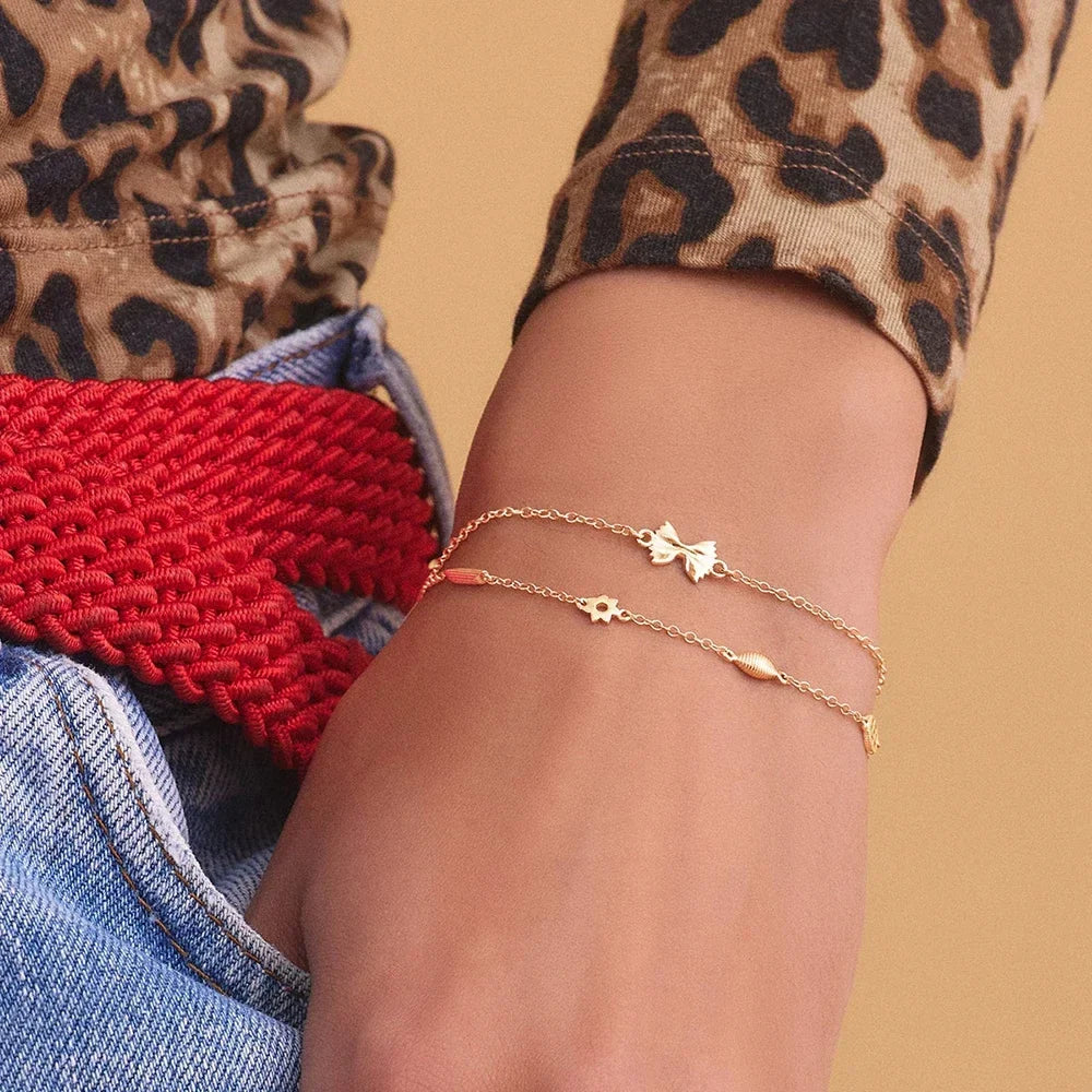 Bow Charm Bracelet