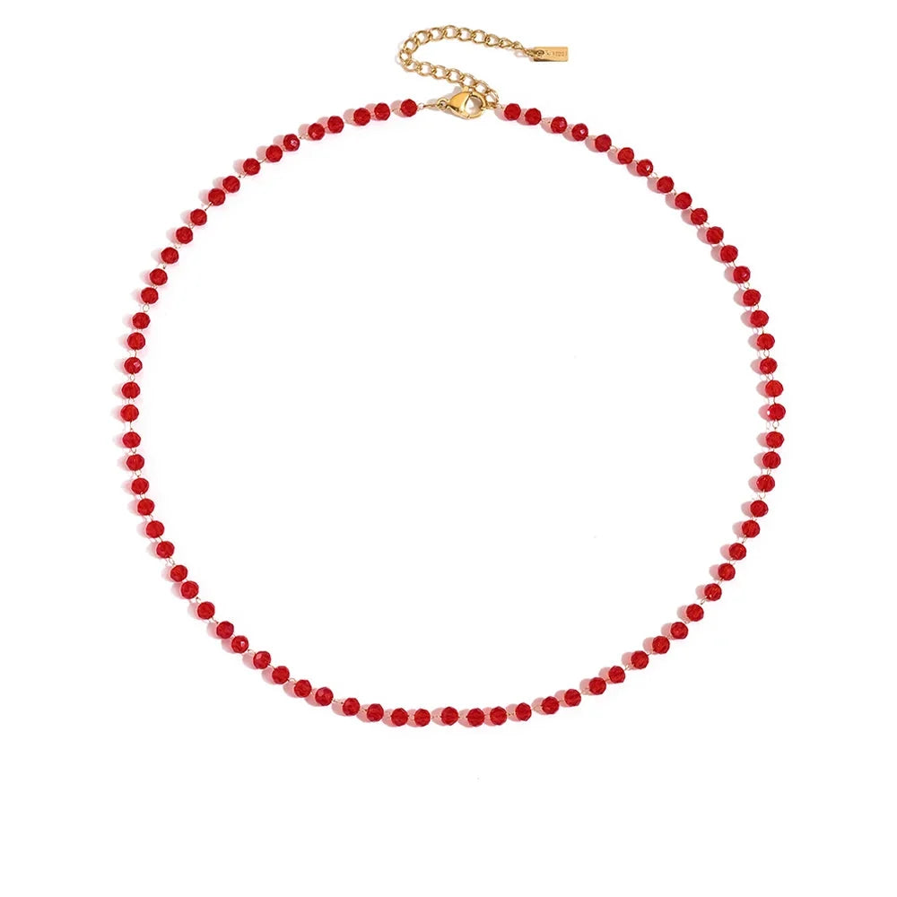 Crystal Beads Necklaces