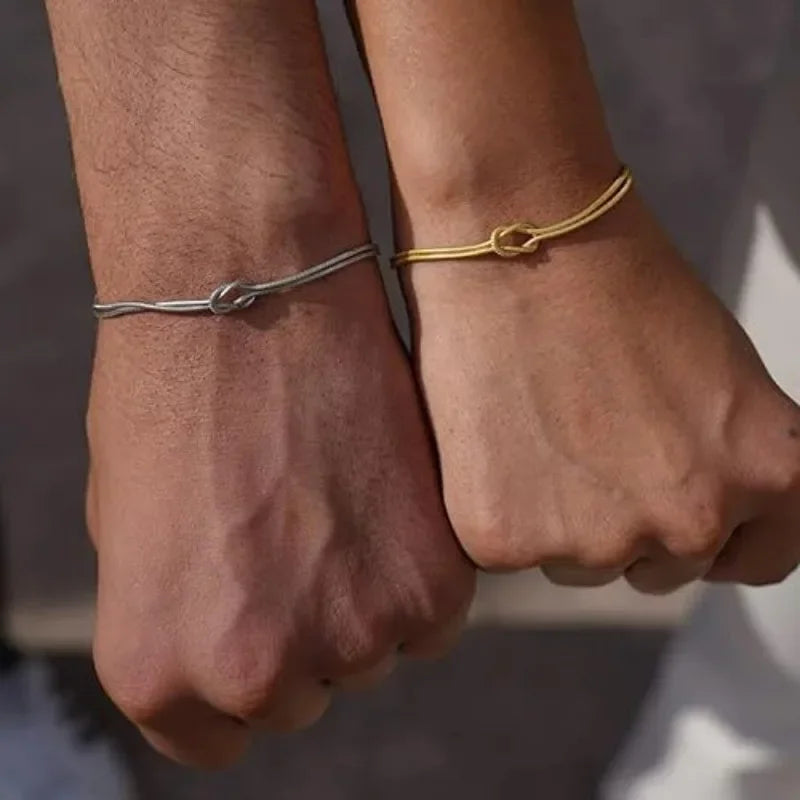 Snake Chain Knot Bracelet