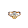 Celestial Sun & Moon Ring Set