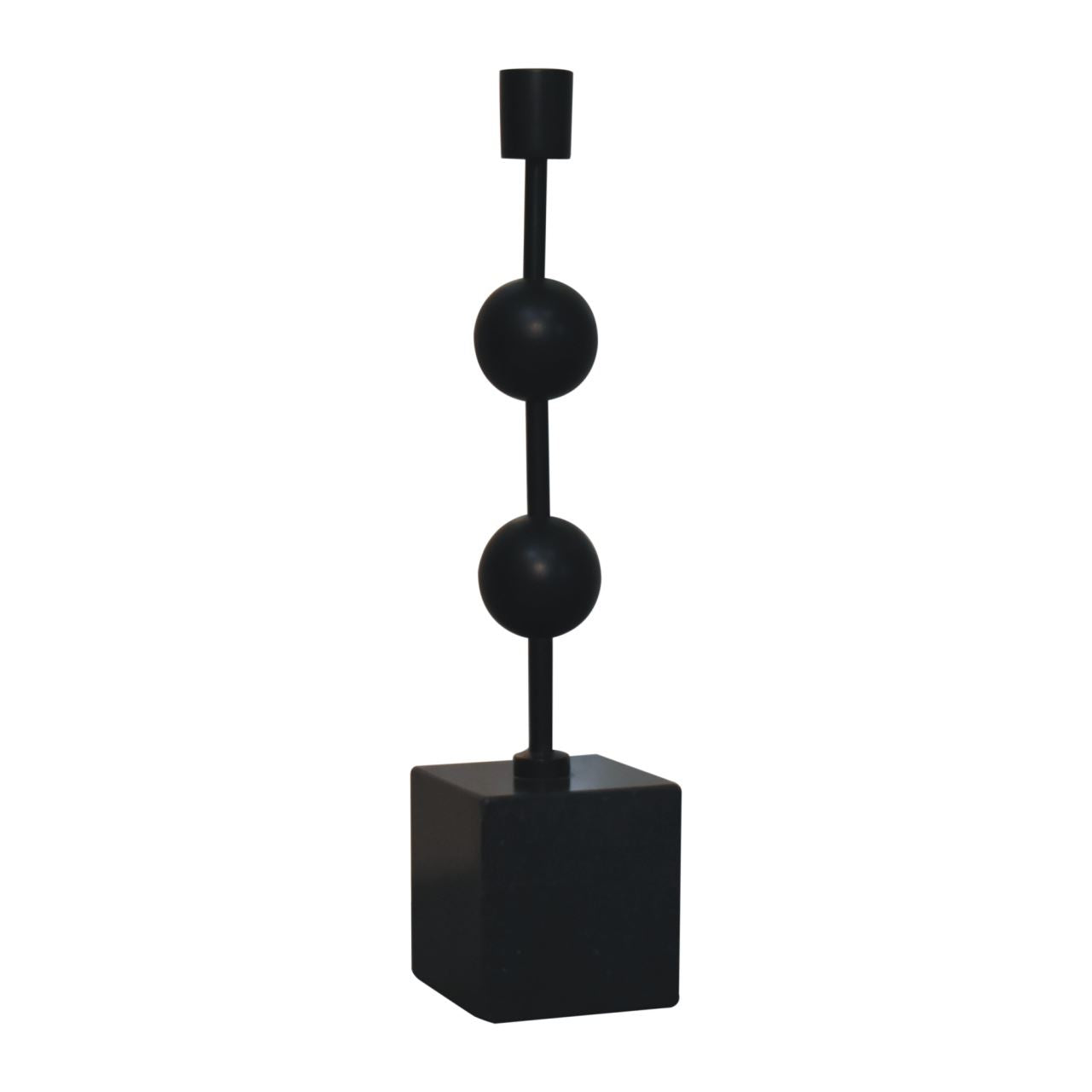 Artisan Granite Bubble Candle Holder