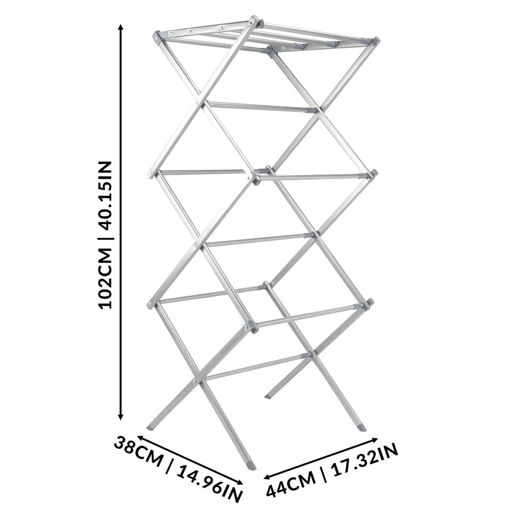Expandable Folding Clothes Drying Airer | M&W	