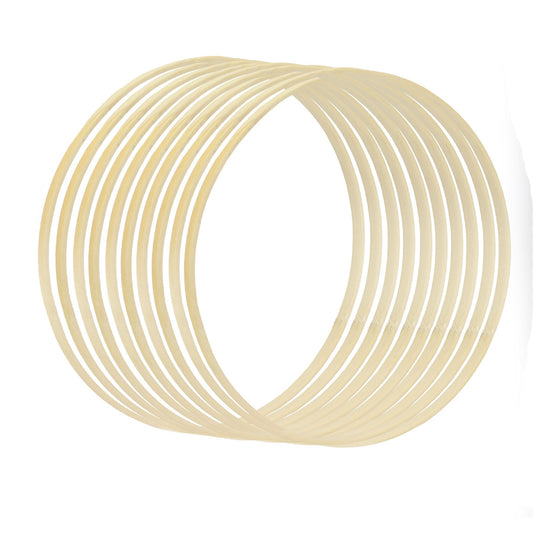 Bamboo Craft Rings - Set of 10 | Pukkr	