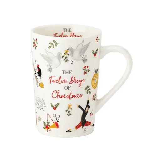 Twelve Days of Christmas Latte Mug